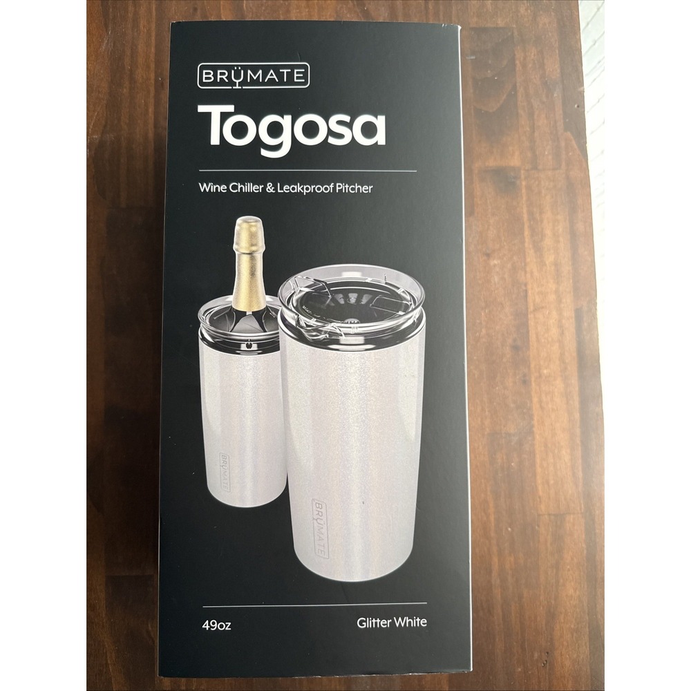 Wine Chiller Bucket & Pitcher Brumate Togosa 2-1 | 100% Leakproof Locking Lid